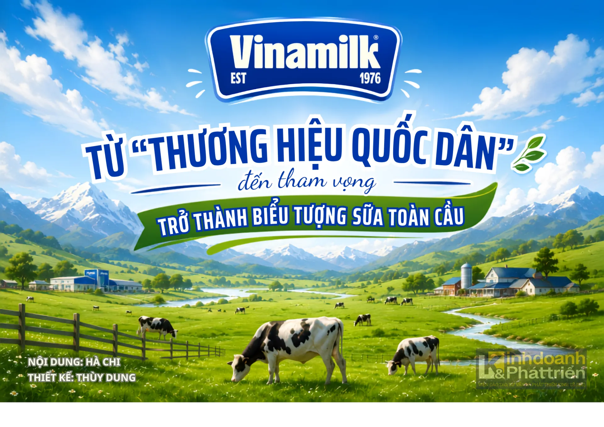 Vinamilk - Từ 'Thương hiệu quốc dân' đến tham vọng trở thành biểu tượng sữa toàn cầu