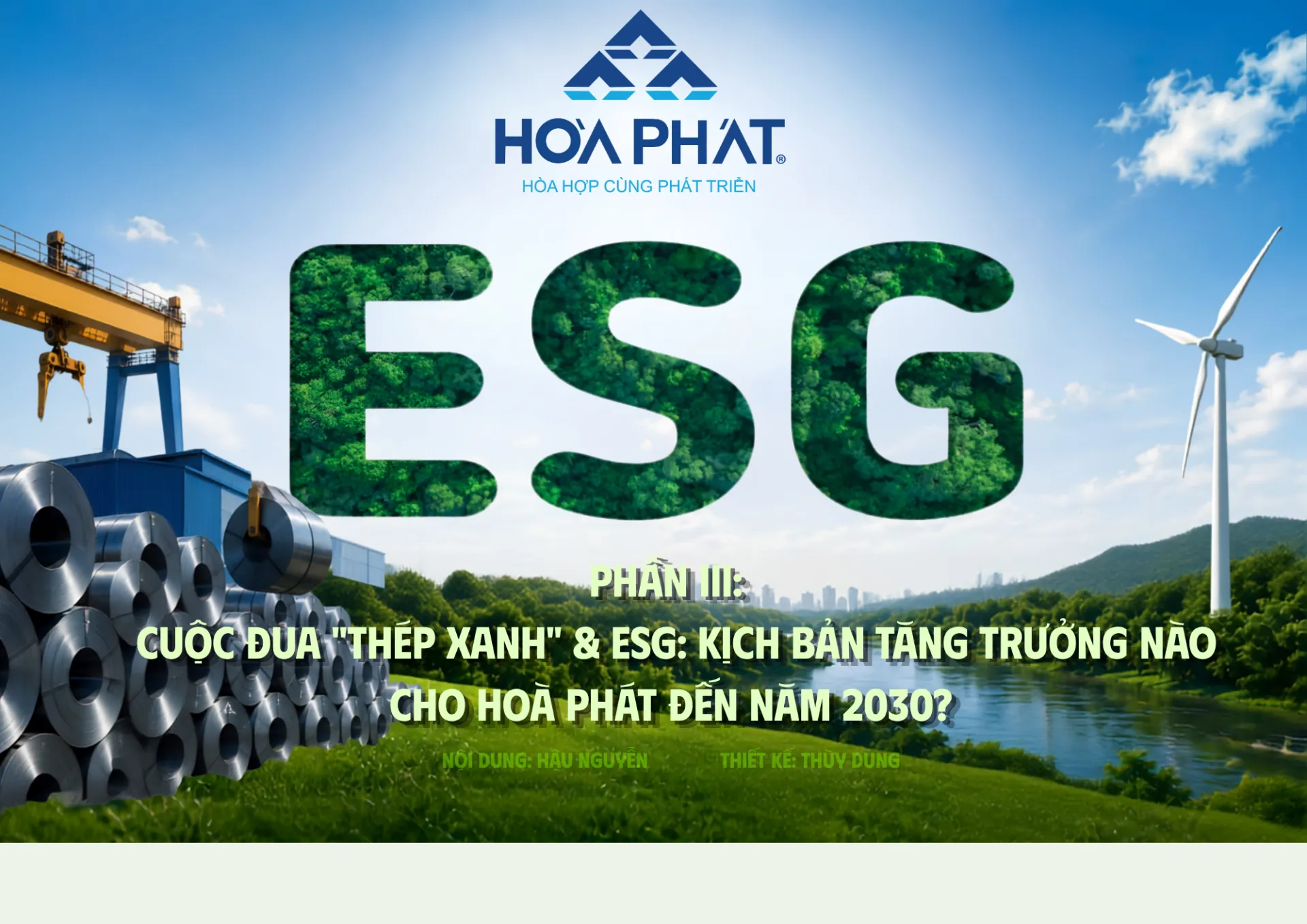 Doanh nghiệp Việt và hành trình ESG - Phần 3: Kịch bản tăng trưởng nào cho Hòa Phát đến năm 2030?