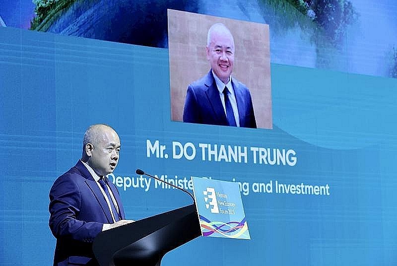 Ông Đỗ Thành Trung - Thứ trưởng Bộ Kế hoạch và Đầu tư cho rằng, việc triển khai các mô hình kinh tế mới cần có sự phối hợp chặt chẽ, toàn diện của tất cả các bên liên quan. Ảnh: Việt Dũng