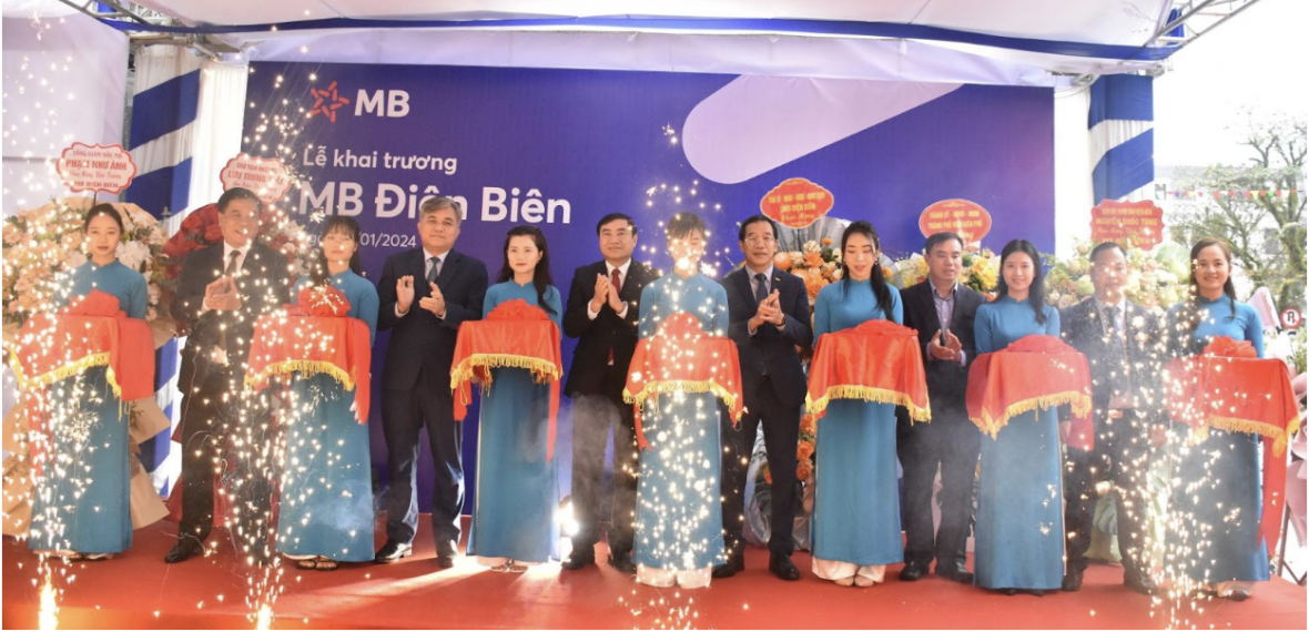 MB khai trương chi nhánh Điện Biên