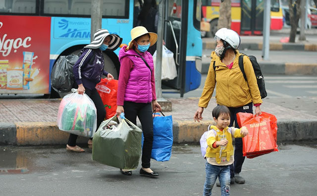 Các địa phương đón dân về quê ăn Tết an toàn, không “ngăn sông, cấm chợ”