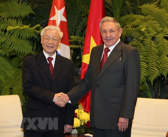 Toàn văn tuyên bố chung Việt Nam – Cuba