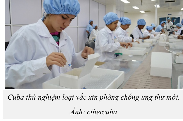 Cuba nghiên cứu vắc xin mới điều trị ung thư khối u buồng trứng và gan