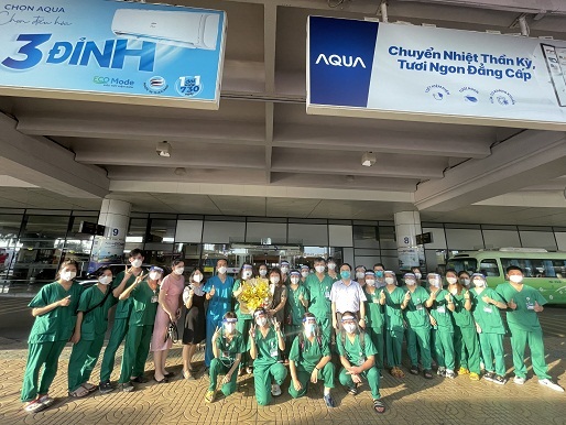 Rút lực lượng y tế chi viện cho TP Hồ Chí Minh trước ngày 15/10