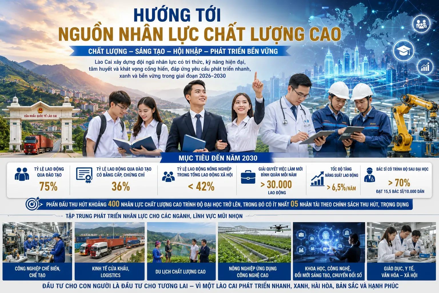 Khơi thông nguồn lực cho Lào Cai từ tư duy hạ tầng công nghiệp thế hệ mới