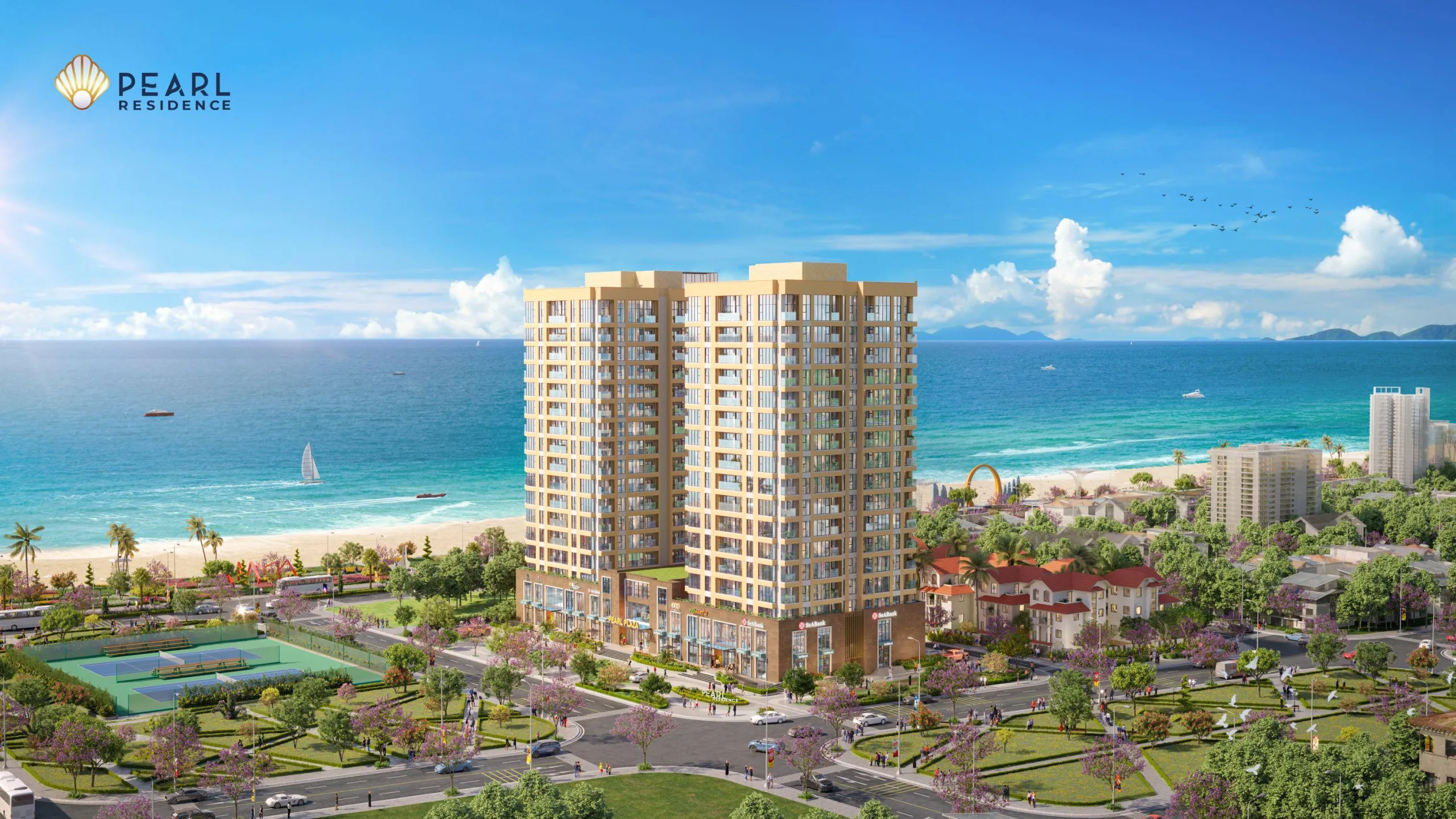 Sổ đỏ trao tay tạo khác biệt cho căn hộ ven biển Pearl Residence