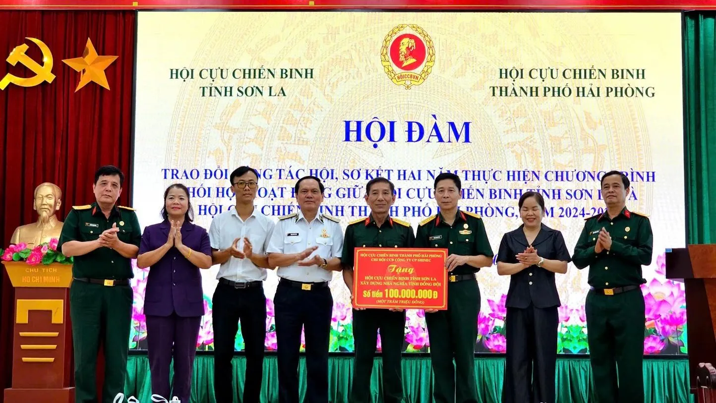 Shinec hỗ trợ xây hai ngôi nhà “Nghĩa tình đồng đội” tại Sơn La