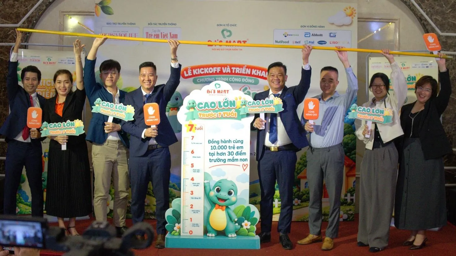 Bi’S MART mở rộng trách nhiệm doanh nghiệp qua “Cao Lớn Trước 7 Tuổi”, hướng tới 10.000 trẻ tại hơn 30 trường mầm non