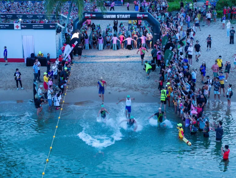 Hàng nghìn vận động viên hướng đến đường đua IRONMAN 70.3 Phú Quốc 2026
