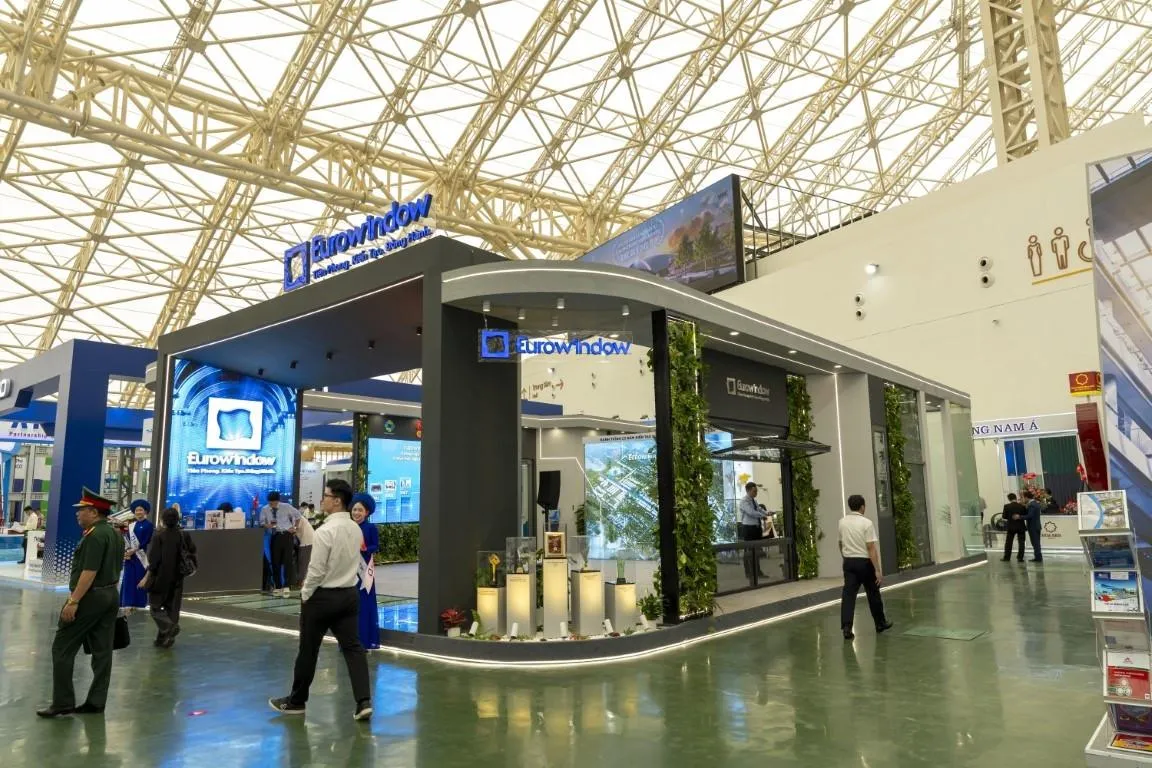 Công nghệ đột phá - Khu trưng bày Eurowindow nổi bật tại Triển lãm Thành tựu Đất nước 80 năm