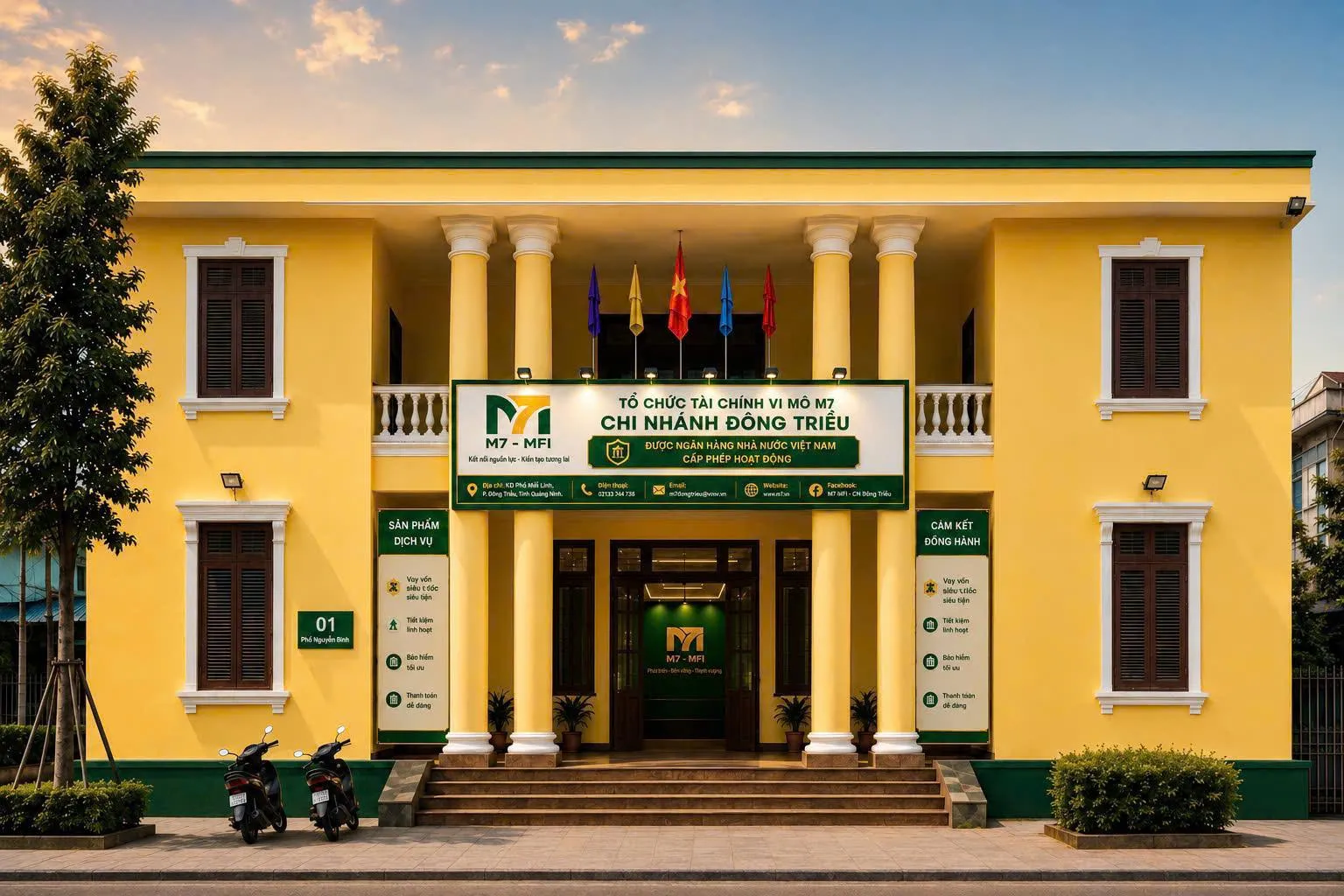 M7-MFI ĐỒNG HÀNH CÙNG ĐÔNG TRIỀU PHÁT TRIỂN BỀN VỮNG
