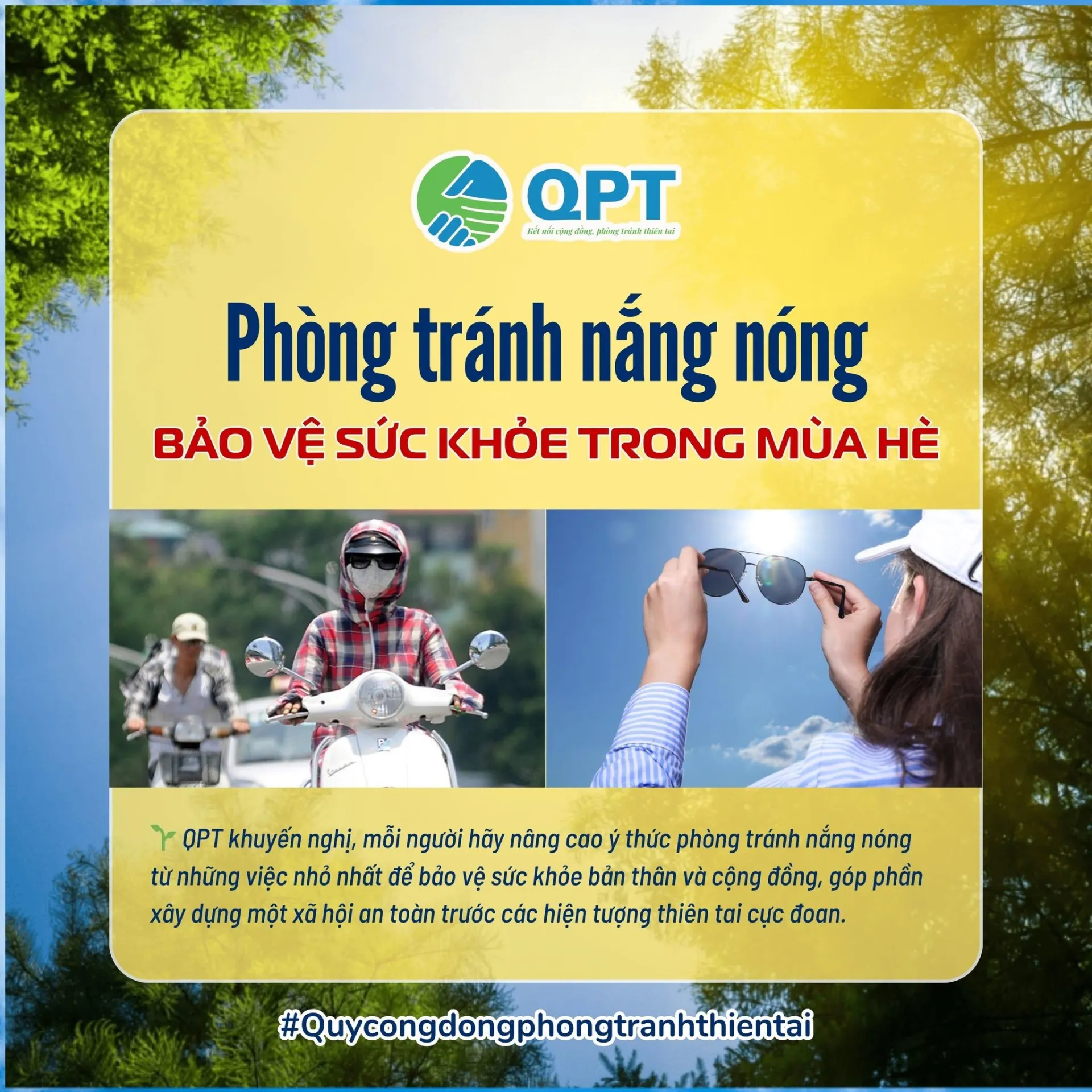 Sơ cứu nhanh người bị SỐC NHIỆT (Say nắng) giữa mùa hè