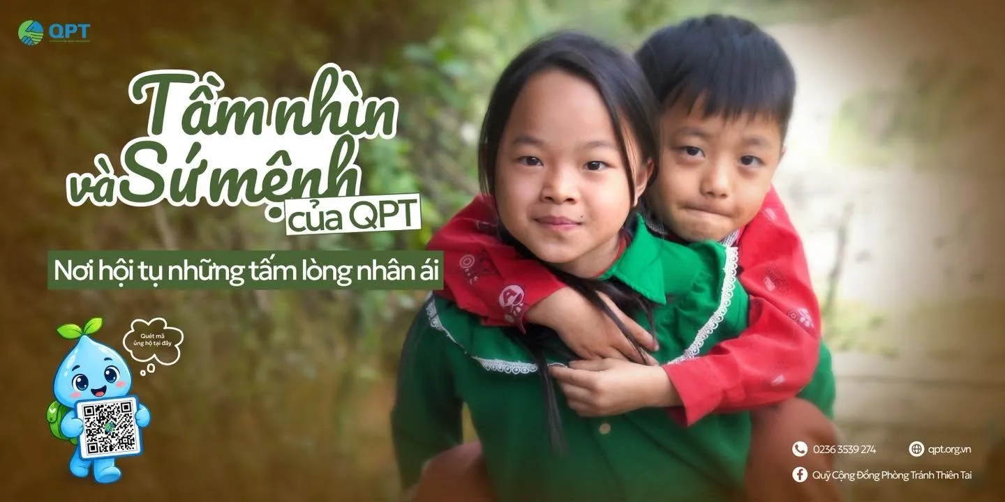 Tầm nhìn và sứ mệnh của Quỹ Cộng đồng Phòng tránh Thiên tai (QPT)