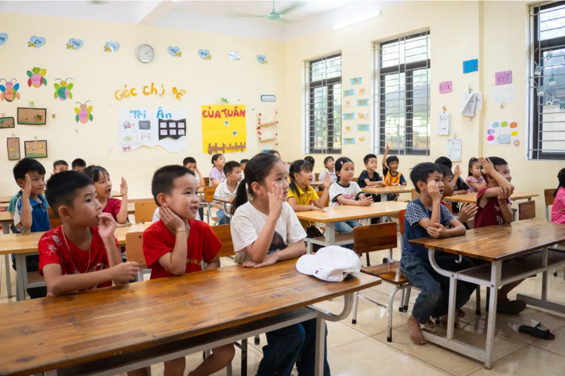 Các em nhỏ có cơ hội hiểu hơn về thiên nhiên cũng như ý nghĩa của việc bảo vệ môi trường.