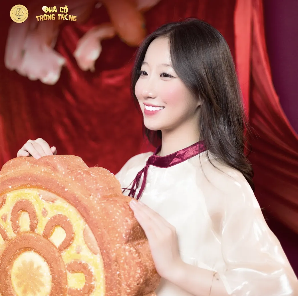 Ảnh 2: Hình ảnh tượng trưng cho nụ cười các em nhỏ được thắp sáng qua đêm phá cỗ trăng rằm. (Ảnh: BTC)