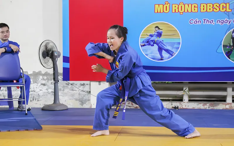 Cô bé khiếm thị chinh phục Hoàng đai Vovinam bằng nghị lực phi thường