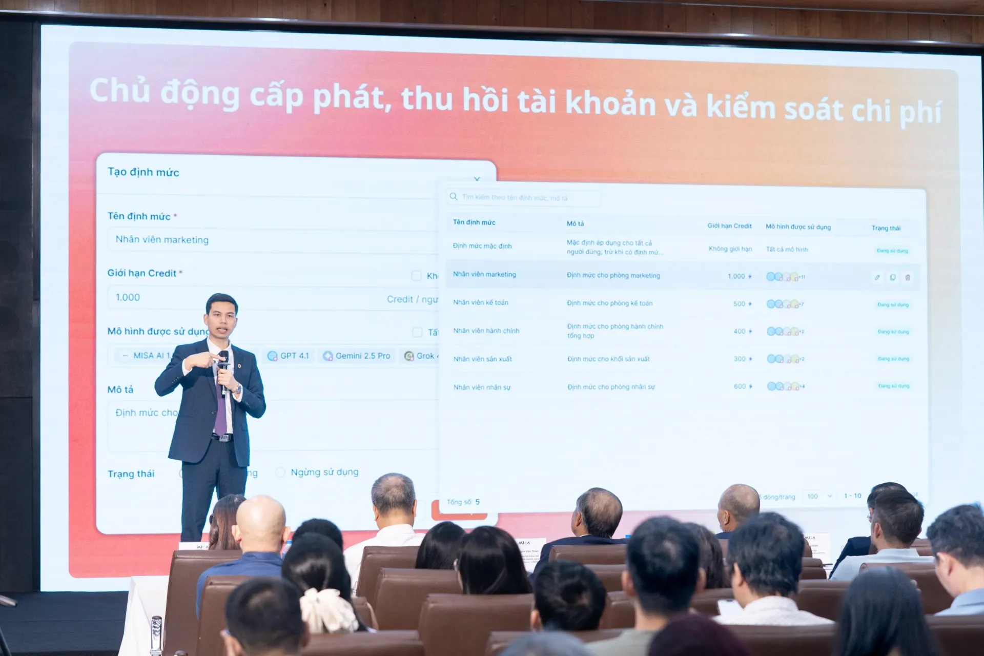 Ông Lê Hồng Quang – Tổng Giám đốc MISA khẳng định: “MISA đặt mục tiêu làm cho AI trở nên dễ tiếp cận, dễ ứng dụng thực tiễn và gần gũi với mọi tổ chức, doanh nghiệp, cũng như từng hộ gia đình tại Việt Nam.