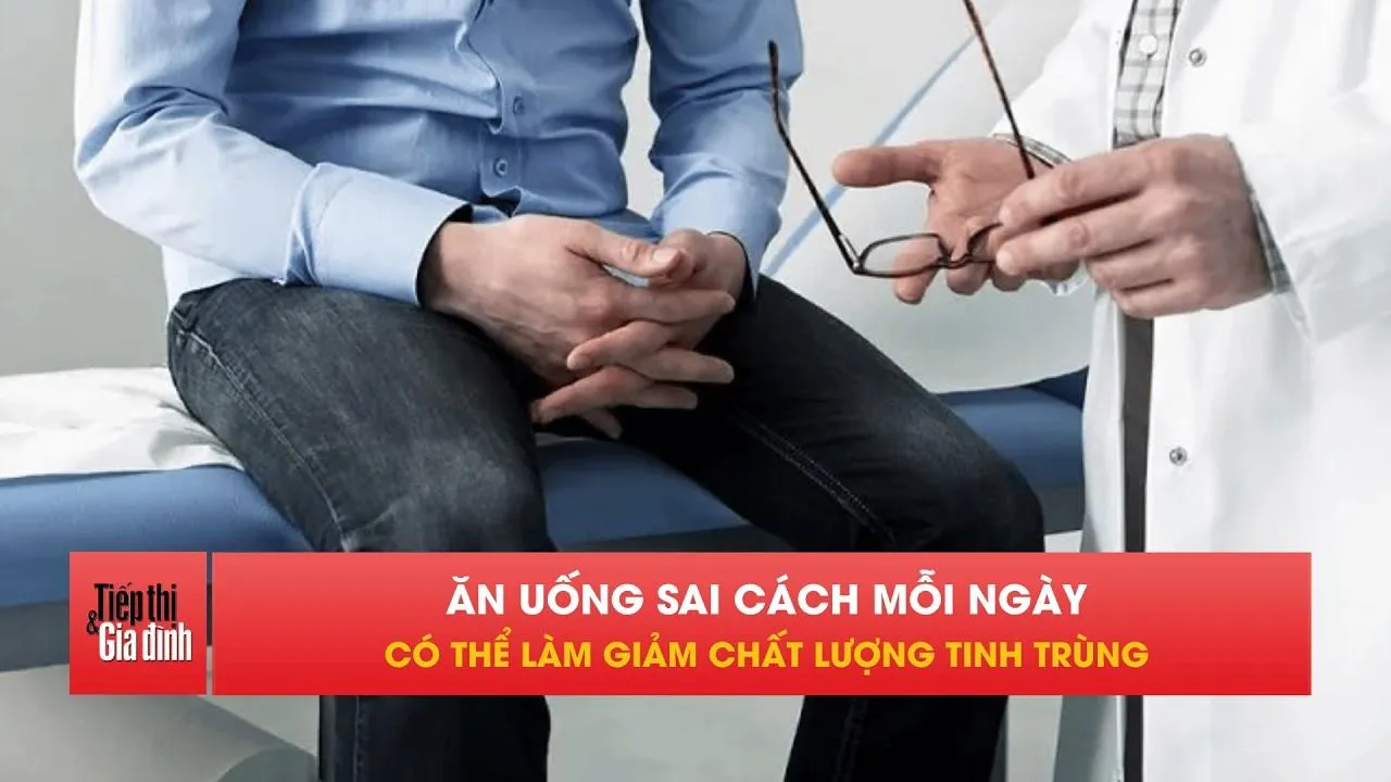 5 thói quen ăn uống âm thầm làm yếu sinh sản nam giới