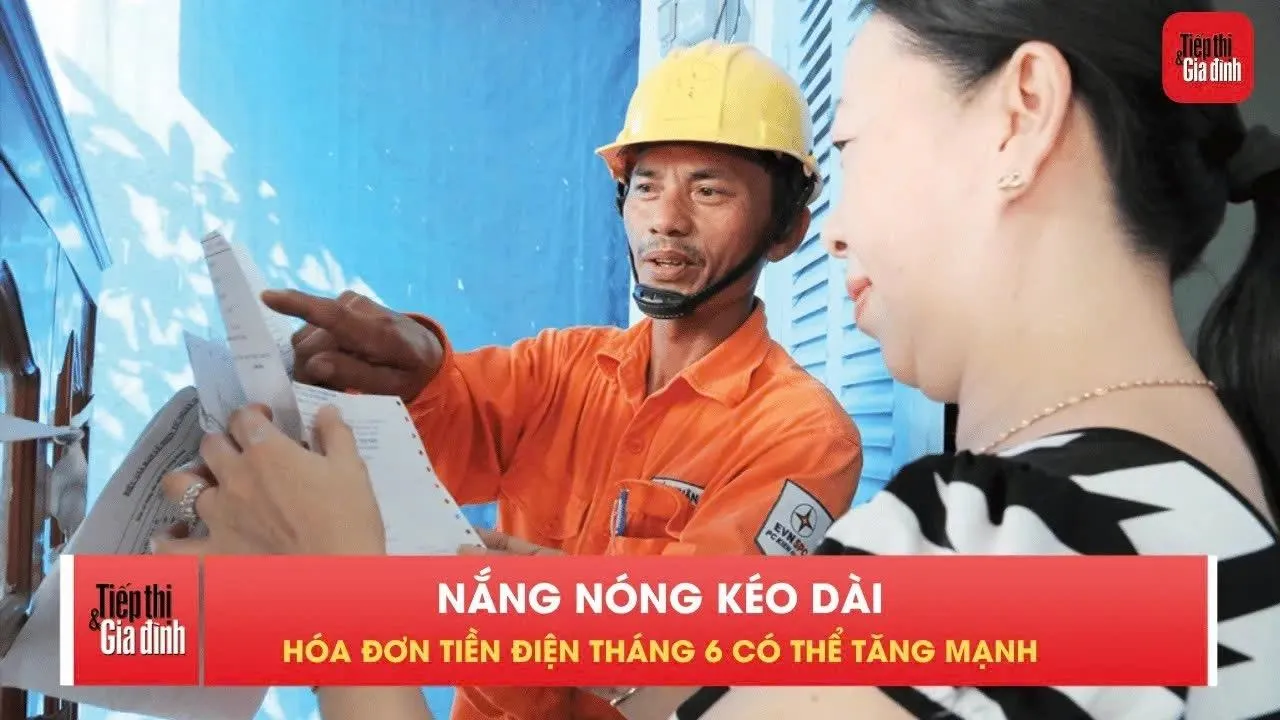 Tiền điện tháng 6 được dự báo tăng cao tại nhiều hộ gia đình