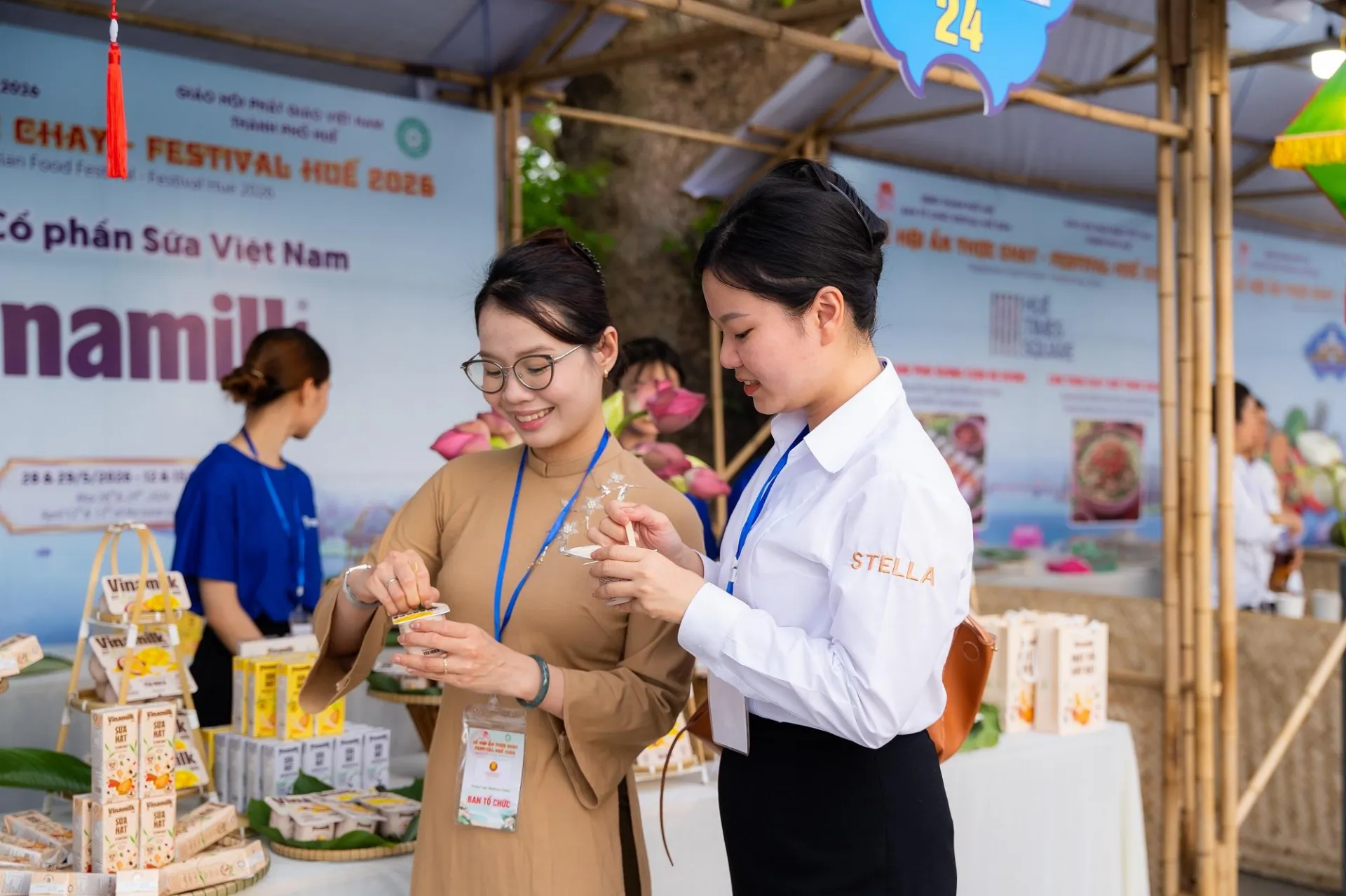 Vinamilk góp phần lan tỏa lối sống xanh tại Lễ hội Ẩm thực chay - Festival Huế 2026