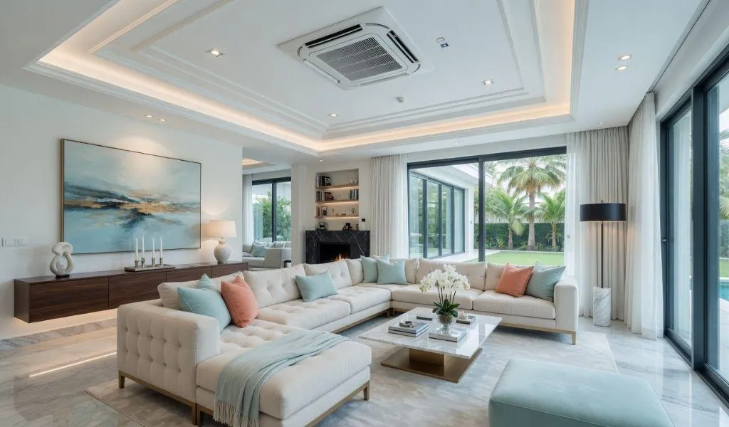 Vì sao điều hòa âm trần xuất hiện ngày càng nhiều trong căn hộ cao cấp?