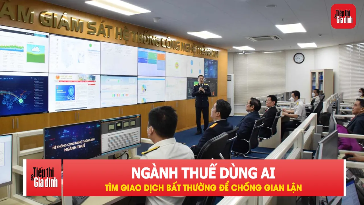 Ngành thuế ứng dụng AI tìm giao dịch bất thường để chống gian lận
