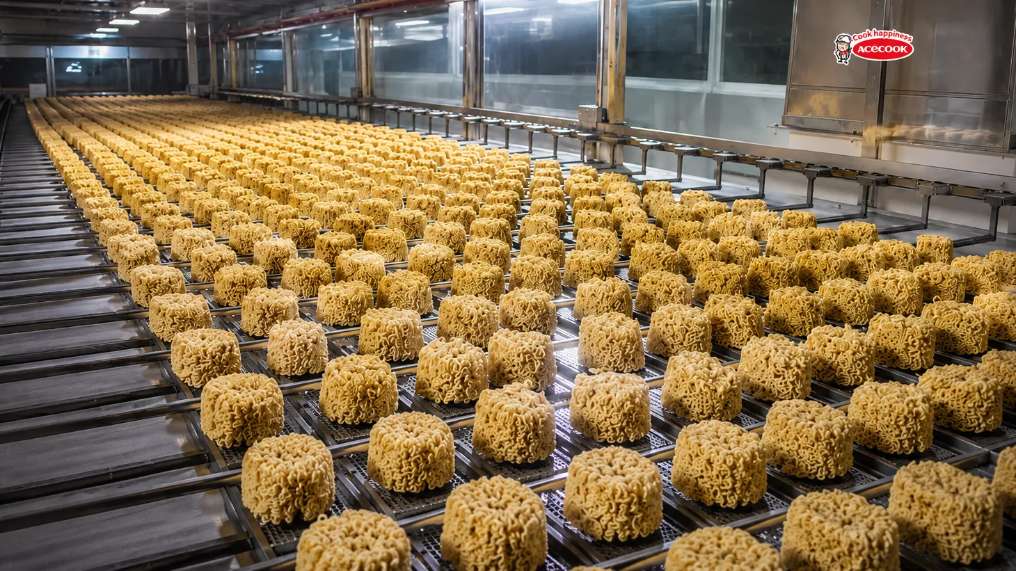 Bên trong quy trình sản xuất mì ăn liền tại Acecook Việt Nam có gì đặc biệt?
