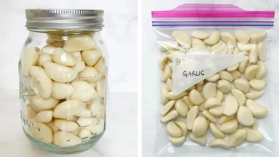 Tỏi bóc sẵn để sai cách dễ mốc, mất chất: Mẹo bảo quản cả tháng vẫn thơm ngon như mới