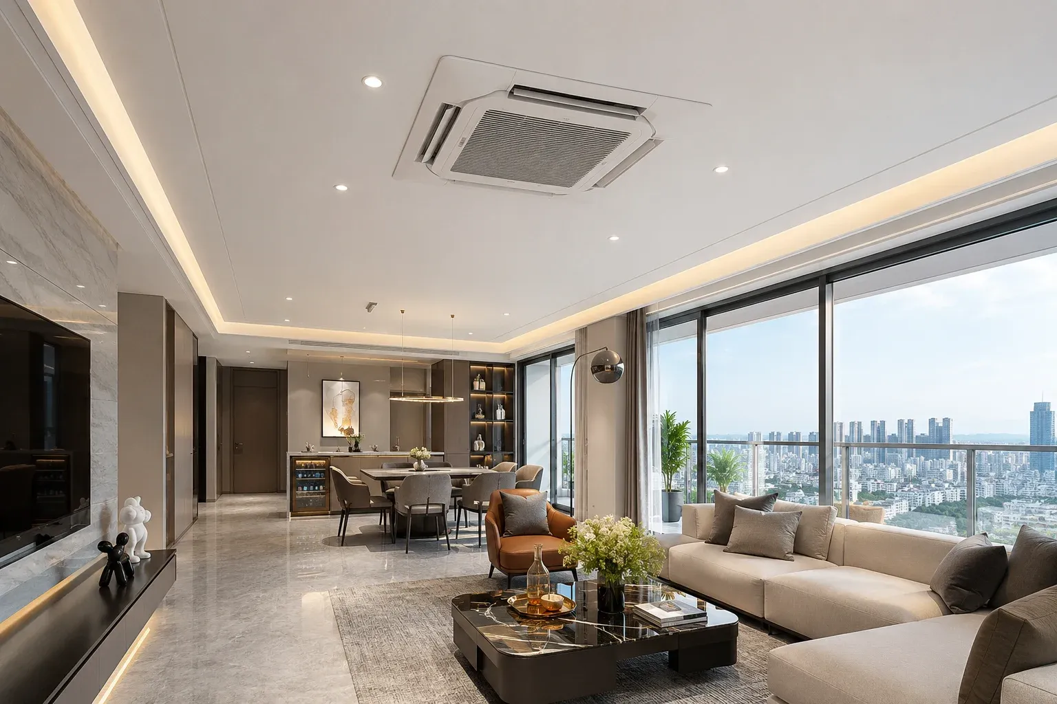 Điều hòa âm trần chạy cả ngày vẫn không lo hóa đơn tăng vọt: 6 bí quyết giúp tiết kiệm điện đáng kể