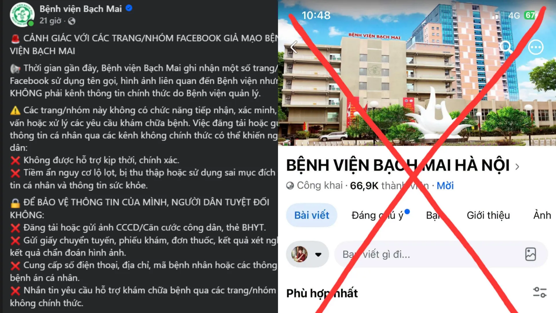 Người dân cần đặc biệt lưu ý cảnh báo mới từ Bệnh viện Bạch Mai