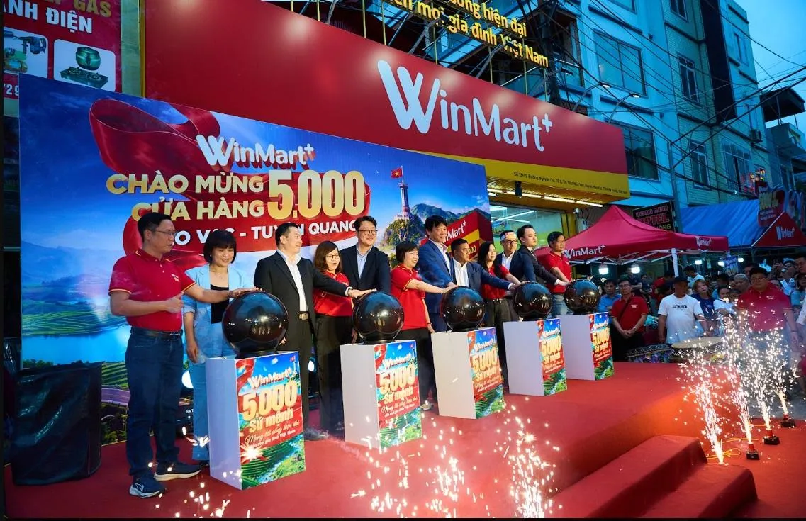 WinMart+ ra mắt cửa hàng thứ 5.000 trên toàn quốc, mang lối sống hiện đại đến mọi gia đình Việt Nam
