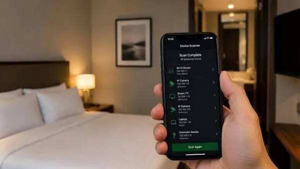 Nhận phòng khách sạn đừng vội nghỉ ngơi: 5 cách kiểm tra camera quay lén ai cũng nên biết