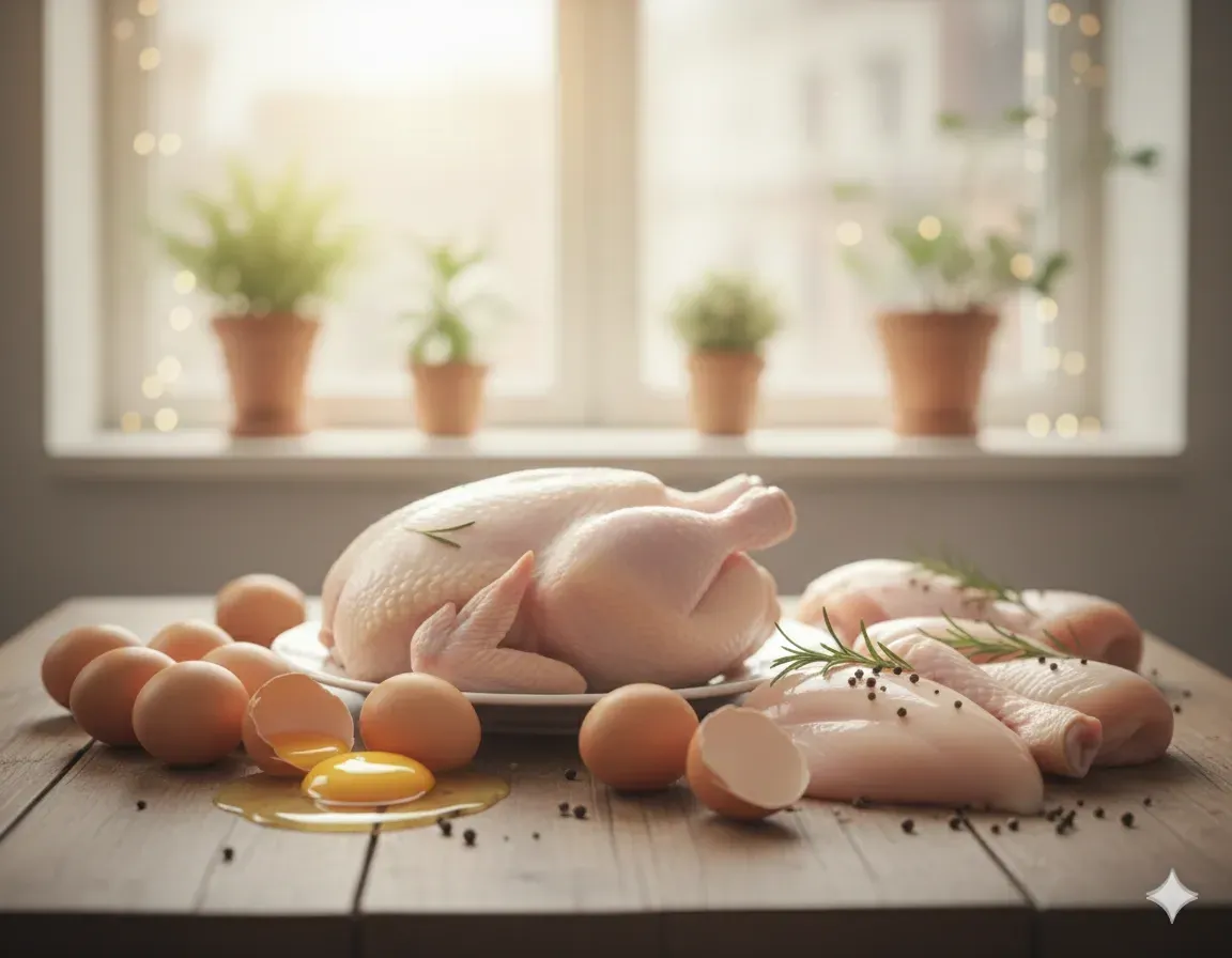 Trứng gà hay thịt gà mới là 'vua protein'? Đáp án có thể khiến nhiều người bất ngờ