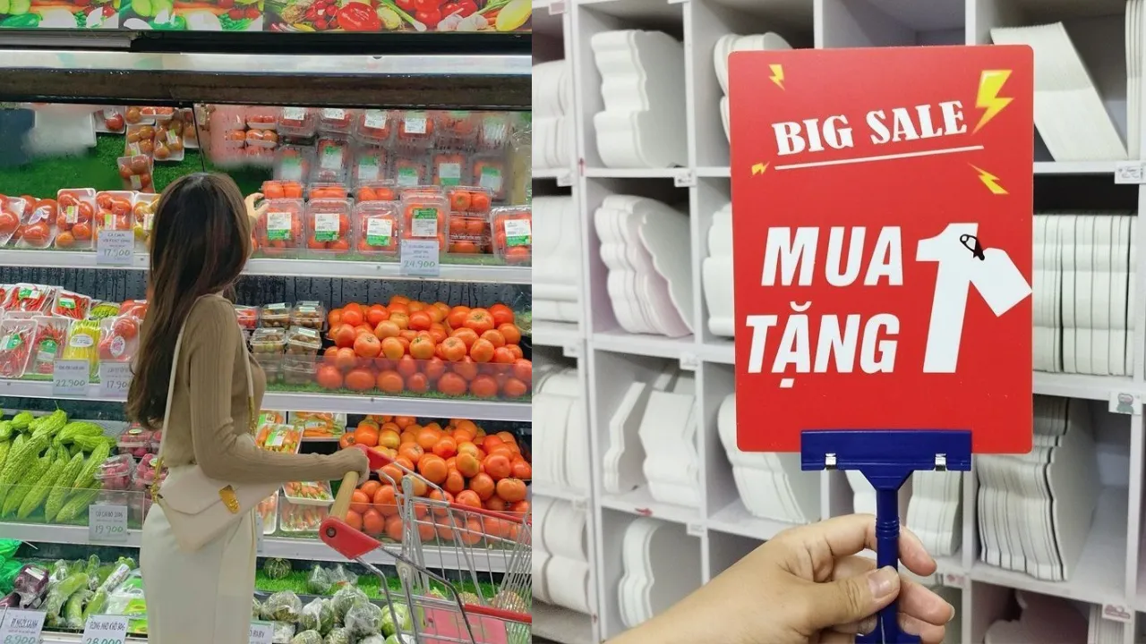 Đừng để biển 'mua 1 tặng 1' đánh lừa: 5 lý do khiến bạn tiêu nhiều tiền hơn khi đi siêu thị