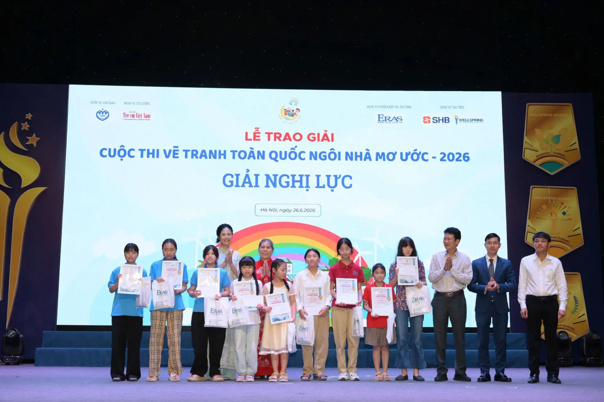 Gala trao giải “Ngôi nhà mơ ước” 2026 và phát động Cuộc thi “Trường học hạnh phúc” lần thứ II