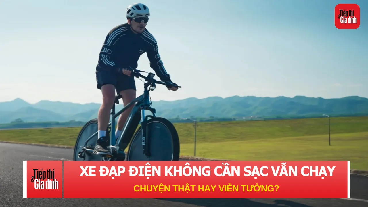 Xe đạp điện không cần cắm sạc vẫn chạy mỗi ngày, chuyện thật hay viễn tưởng?