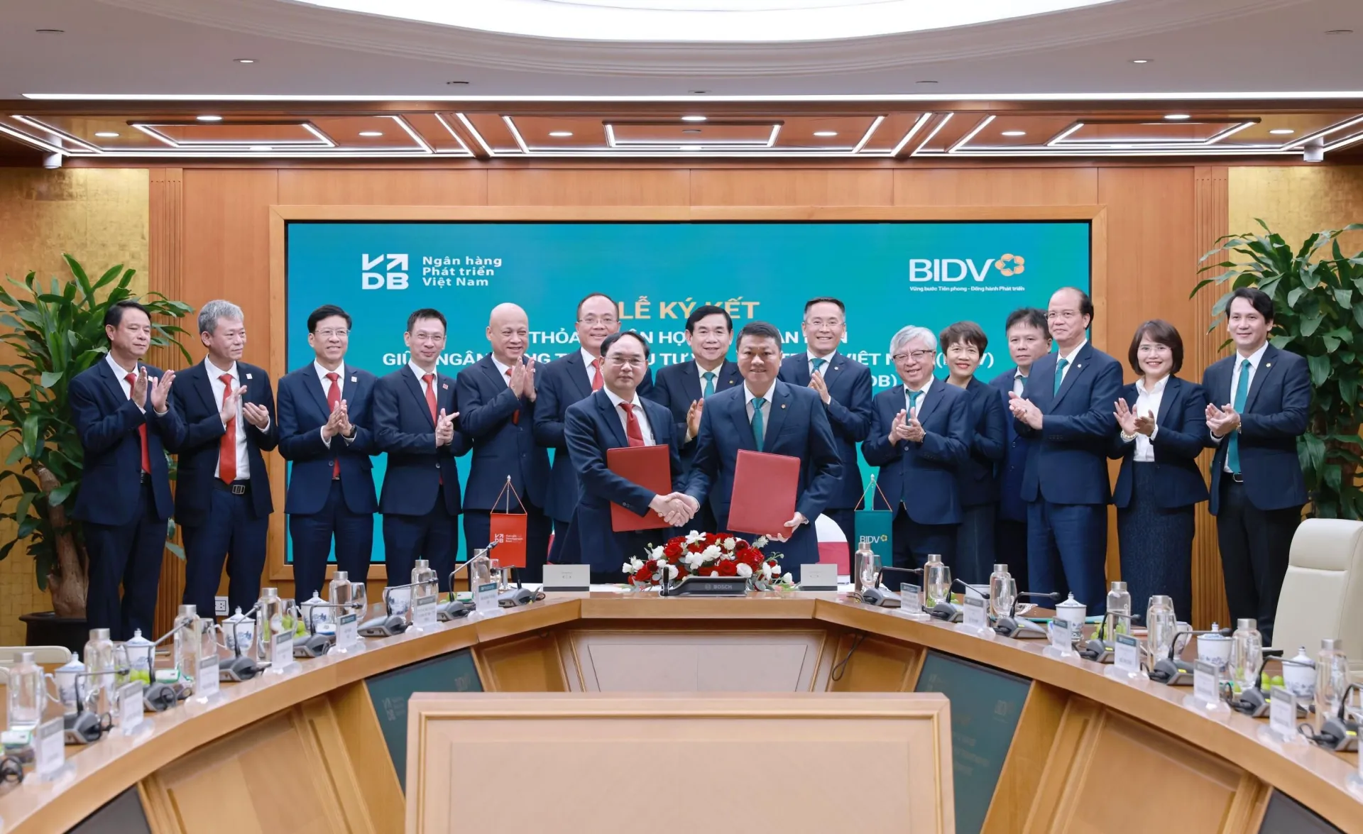 BIDV và VDB tăng cường hợp tác, hướng tới sự phát triển bền vững