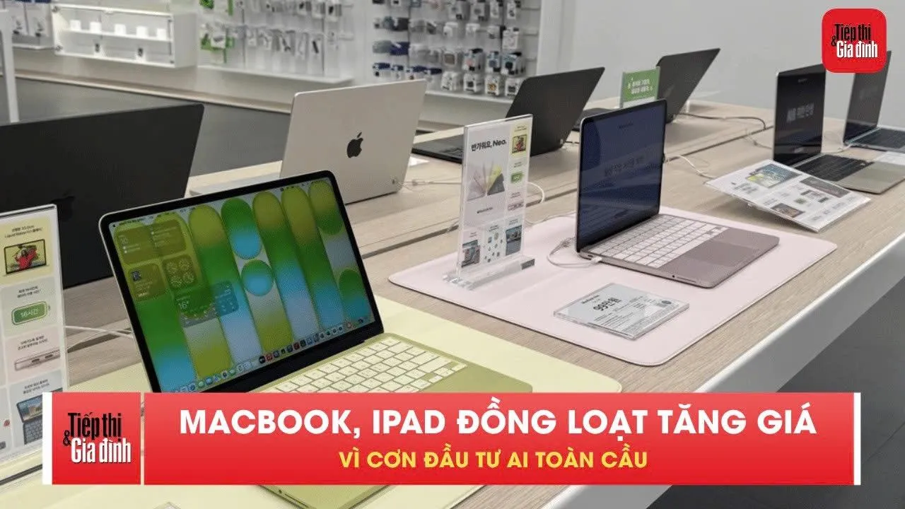 Apple tăng giá vì khủng hoảng chip nhớ phục vụ AI