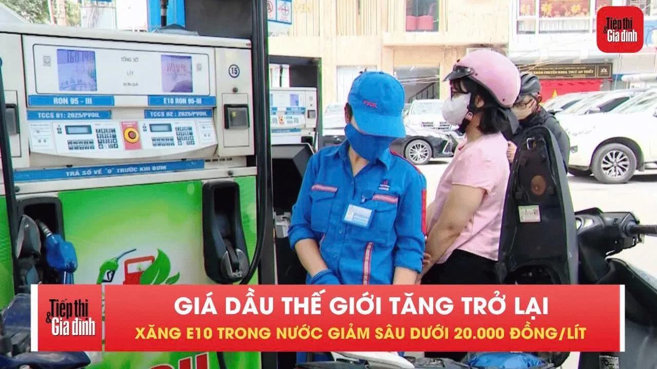 Xăng E10 lần đầu về dưới 20.000 đồng/lít sau 5 kỳ giảm