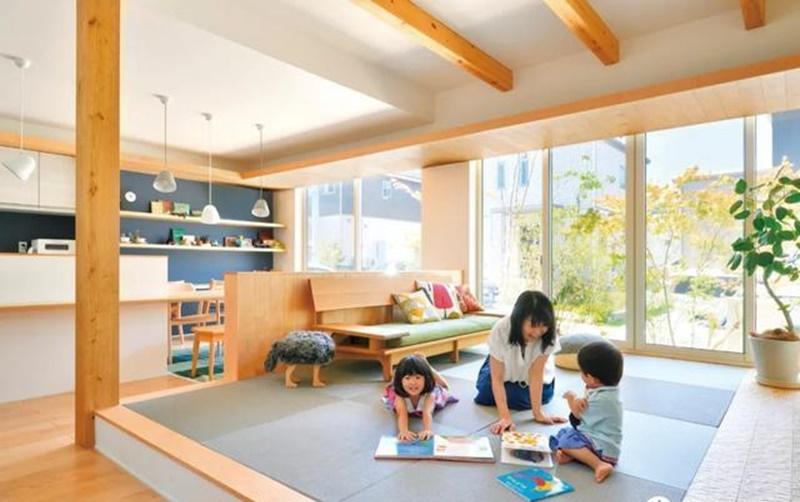 Thiết kế phòng khách cho nhà có trẻ nhỏ: 7 nguyên tắc giúp không gian vừa đẹp vừa an toàn