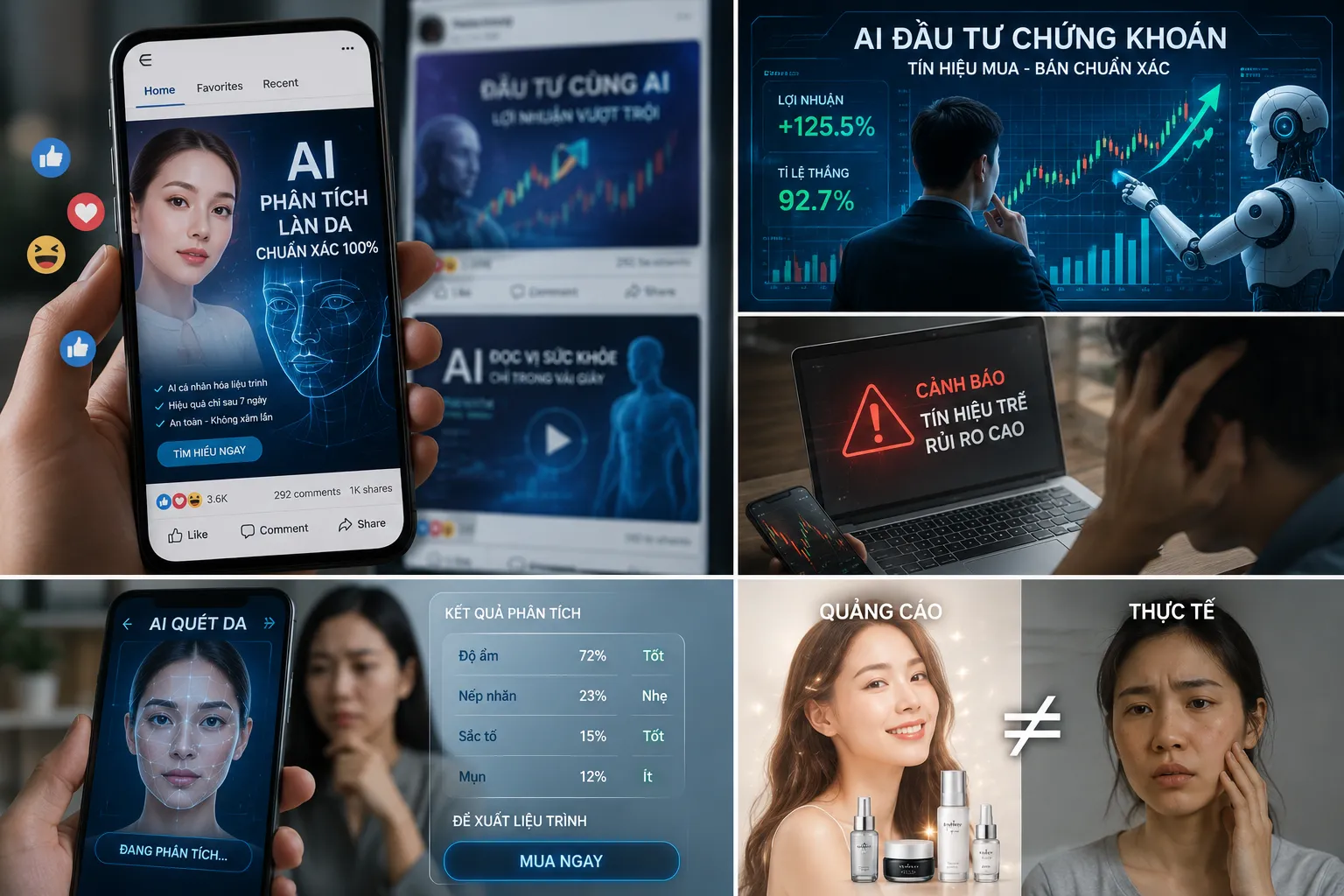 Quảng cáo AI: Ranh giới mong manh giữa sáng tạo và 'thổi phồng' kỳ vọng 