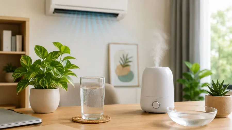 Ở phòng điều hòa cả ngày, đừng quên chuẩn bị 3 món này để không gian mát mẻ mà cơ thể vẫn dễ chịu