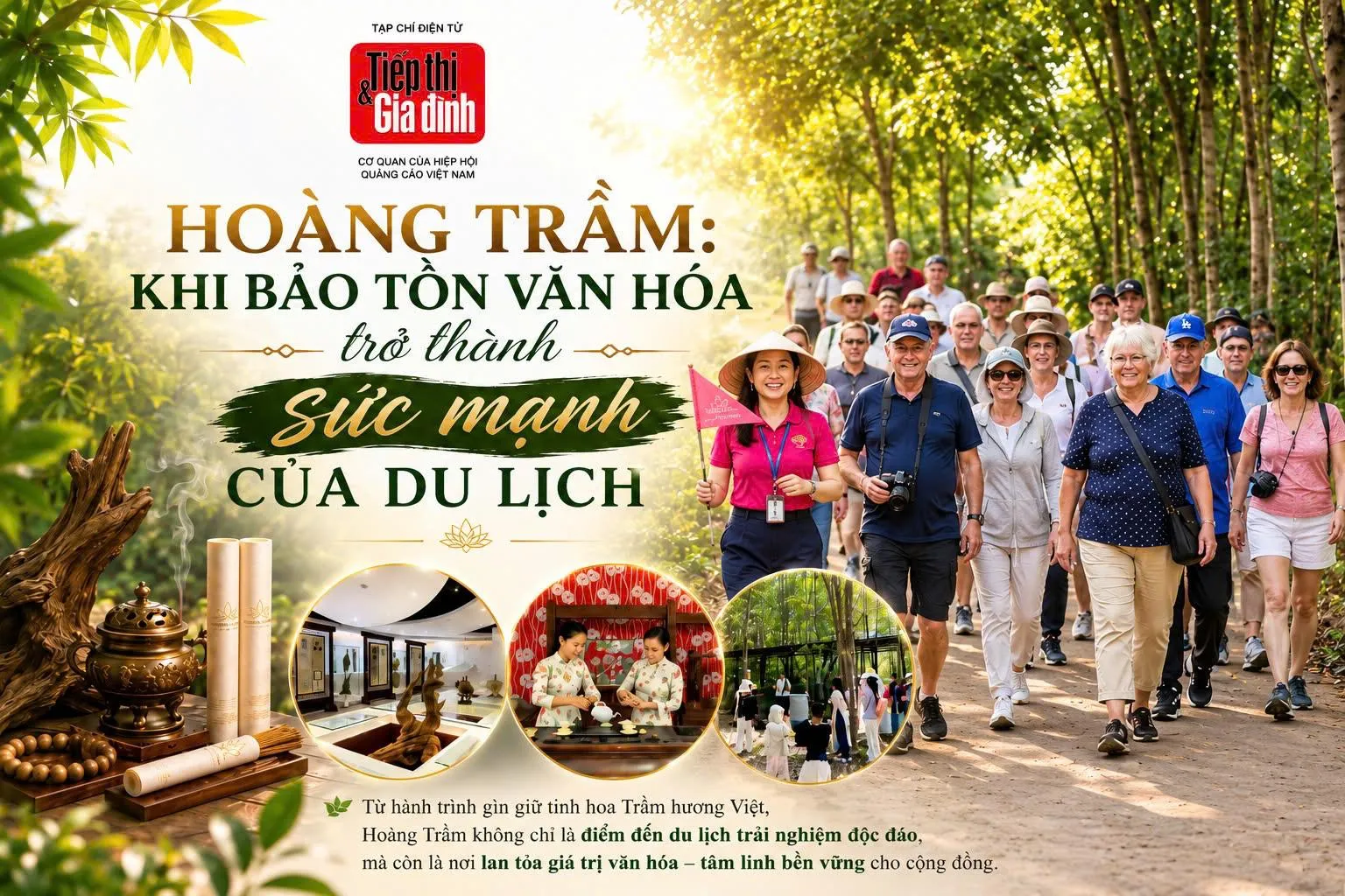 Hoàng Trầm được vinh danh tại VITA Awards 2026: Ghi nhận hành trình gìn giữ và lan tỏa giá trị Trầm hương Việt