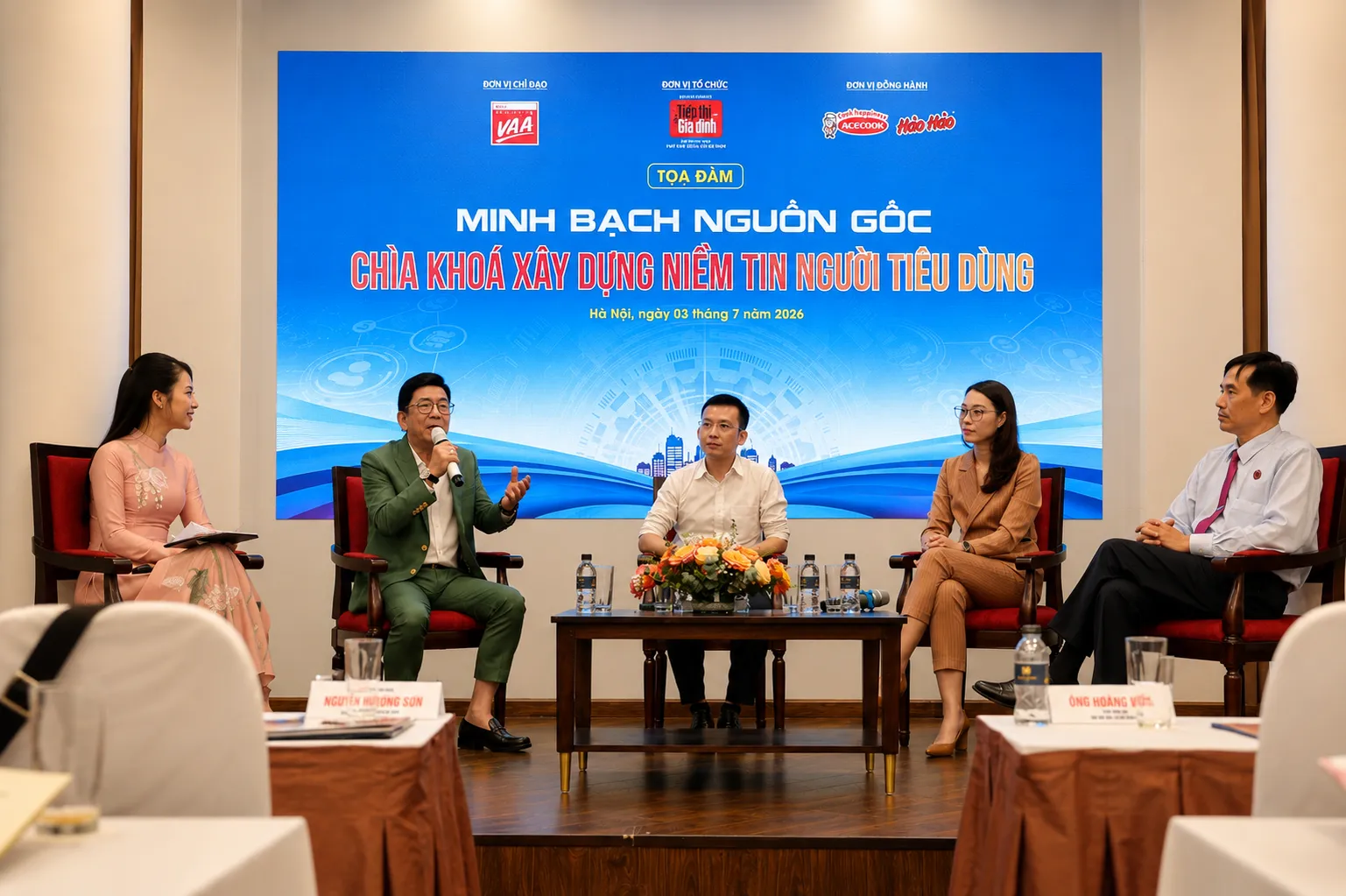 Trực tiếp: Tọa đàm 'Minh bạch nguồn gốc - Chìa khóa xây dựng niềm tin người tiêu dùng'
