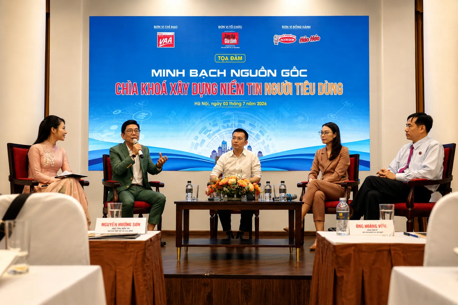 Trực tiếp: Tọa đàm 'Minh bạch nguồn gốc - Chìa khóa xây dựng niềm tin người tiêu dùng'
