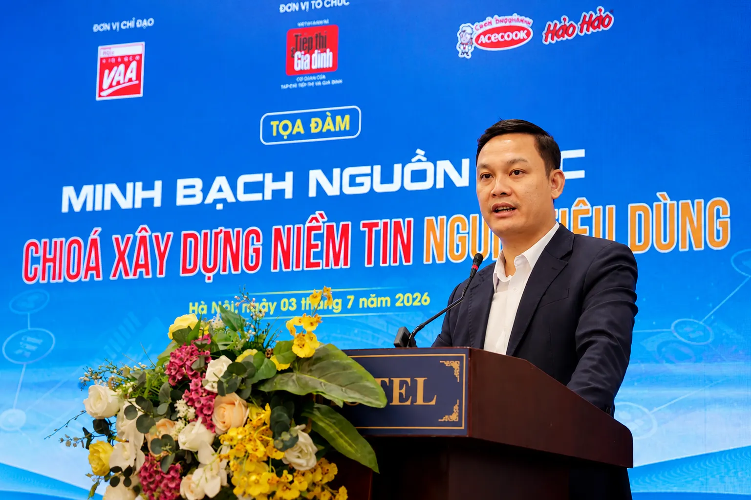 Trực tiếp: Tọa đàm 'Minh bạch nguồn gốc - Chìa khóa xây dựng niềm tin người tiêu dùng'