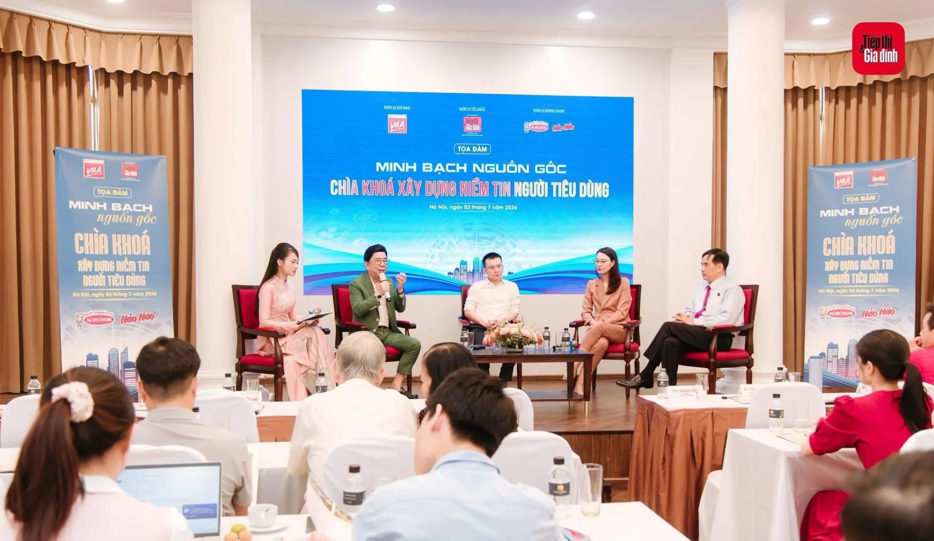 Chương trình Tọa đàm 'Minh bạch nguồn gốc - Chìa khóa xây dựng niềm tin người tiêu dùng'