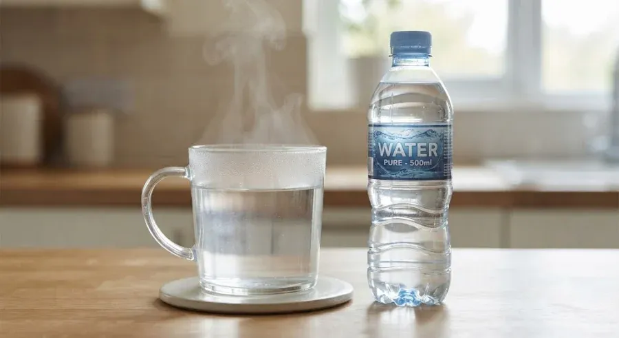 Nước đun sôi với nước đóng chai: Uống gì tốt hơn cho sức khỏe?