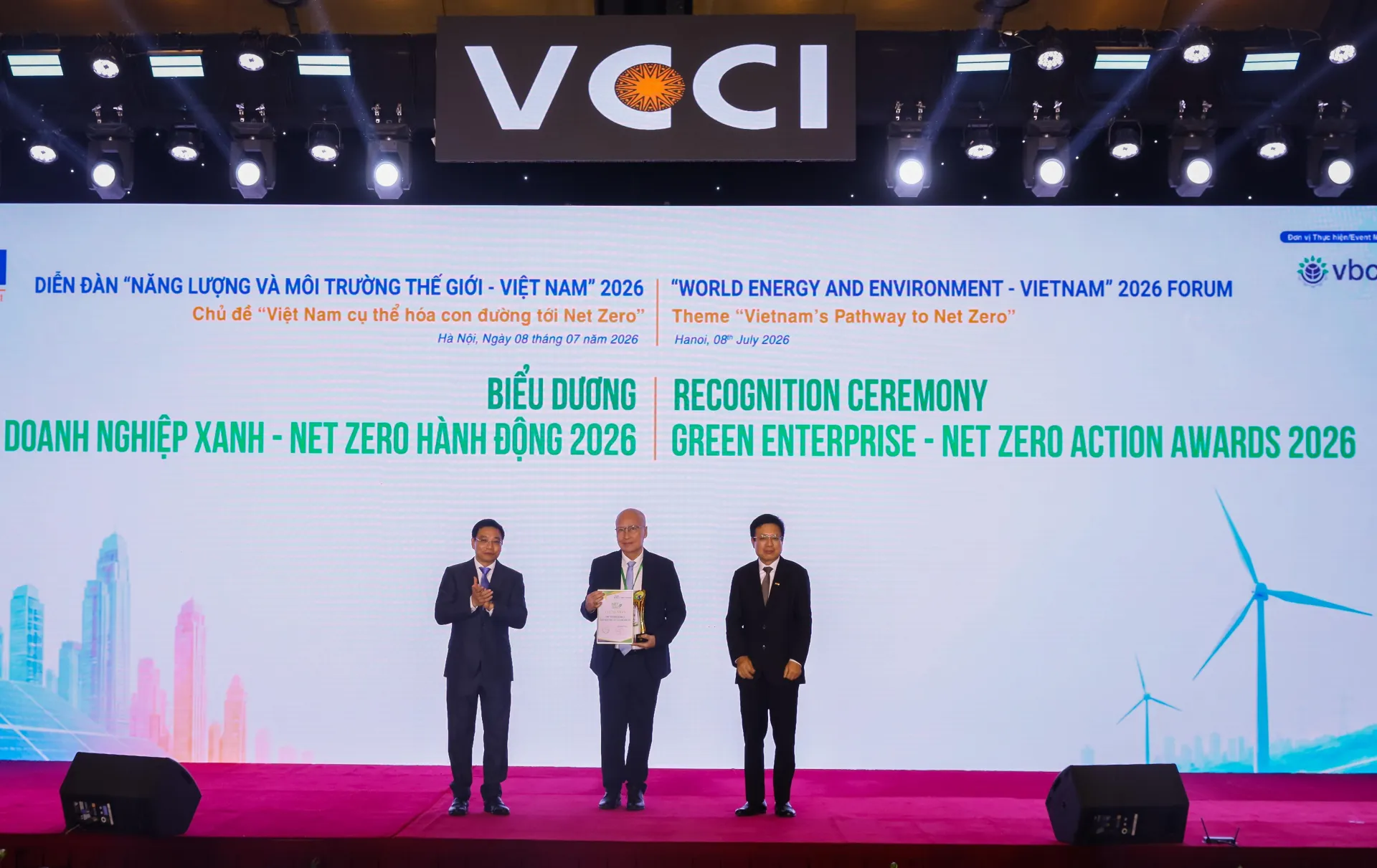 Tập đoàn TH được vinh danh “Doanh nghiệp xanh – Net Zero hành động”