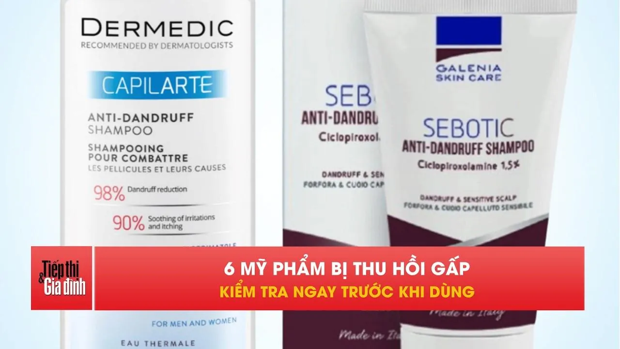 Hà Nội thu hồi khẩn 6 mỹ phẩm, nhiều người có thể đang dùng